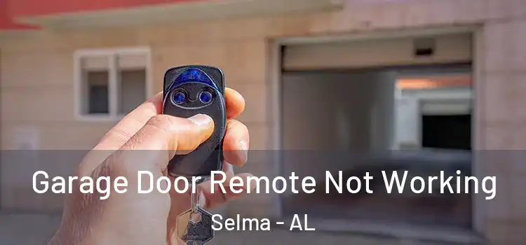  Garage Door Remote Not Working Selma - AL